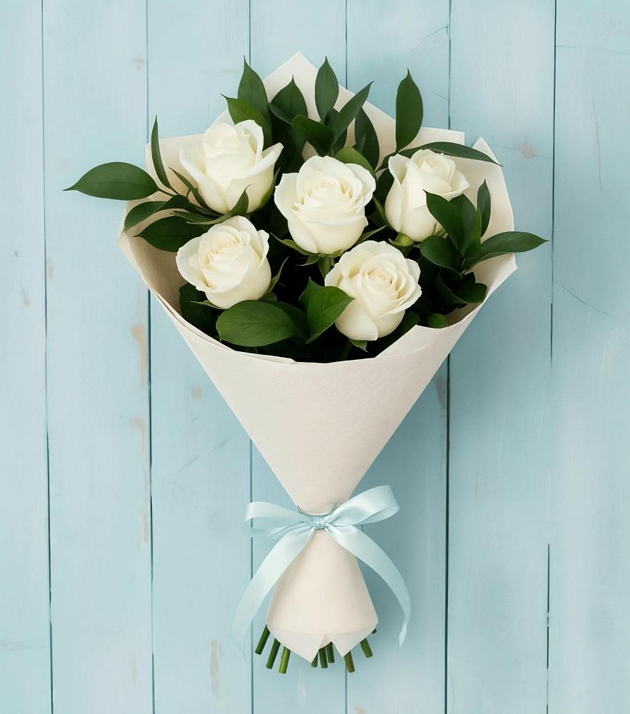 Букет цветов из: Розы в Лесогорском