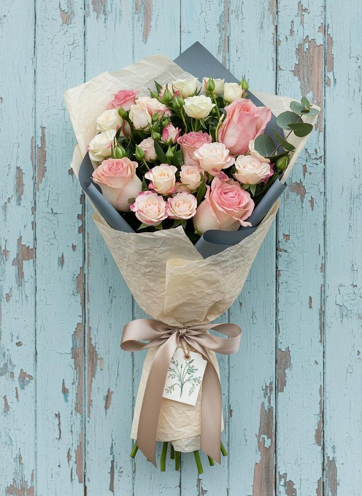 Букет цветов из: Розы в Лесогорском