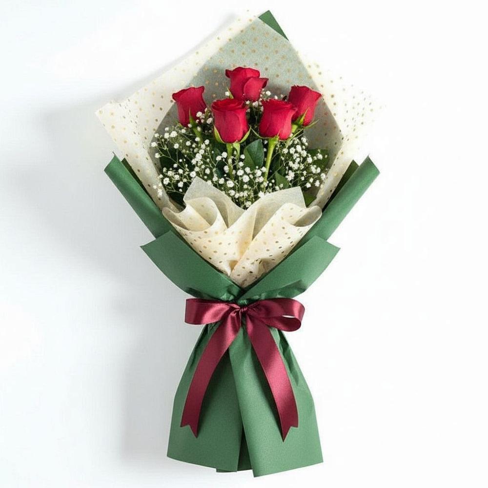 Букет цветов из: Розы в Лесогорском