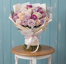 Букет цветов из:  Розы в Лесогорском