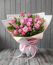 Букет Розовый кустик в Лесогорском
