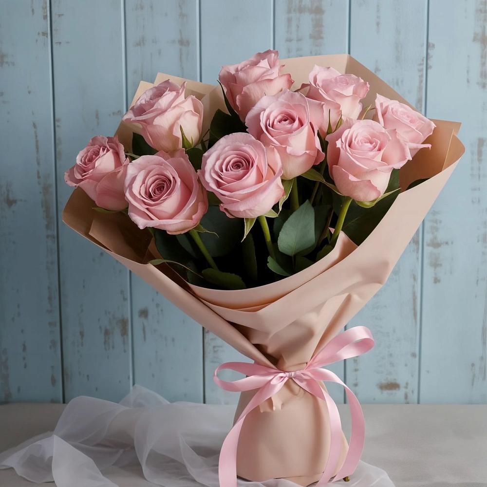 Букет цветов из: Розы в Лесогорском