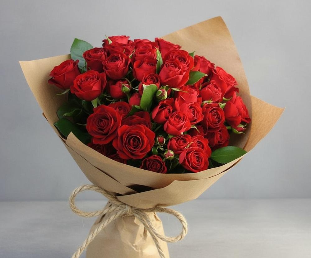 Букет Любовный роман в Лесогорском