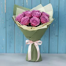 Букет Розы Фёрст Леди в Лесогорском