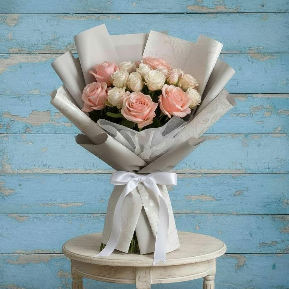 Букет цветов из: Розы в Лесогорском