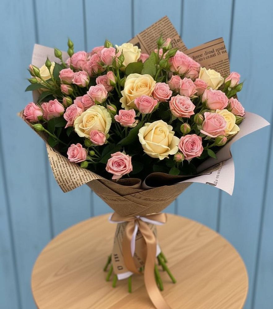 Букет цветов из: Розы в Лесогорском