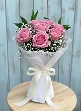 Букет цветов из:  Розы в Лесогорском