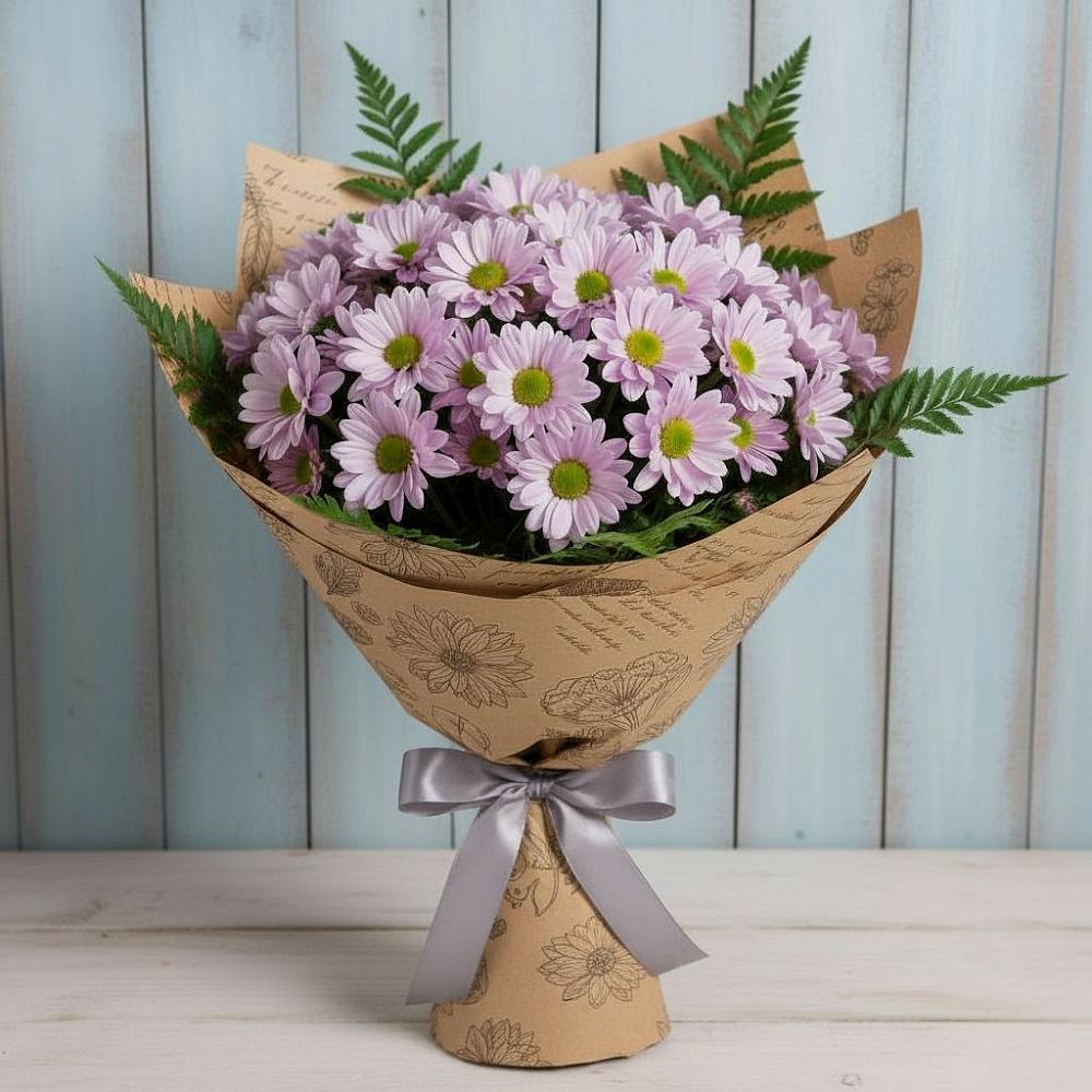 Букет цветов из: Хризантемы в Лесогорском