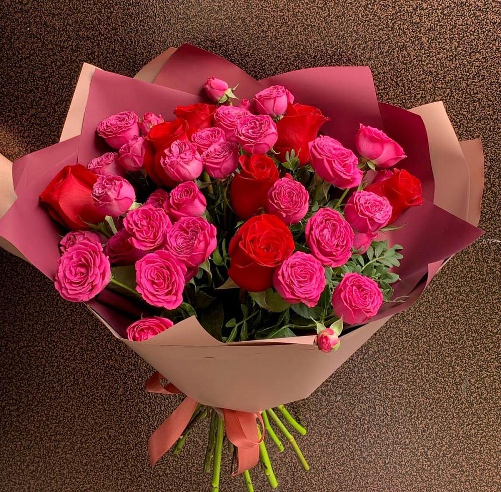 Букет В объятьях нежности в Лесогорском