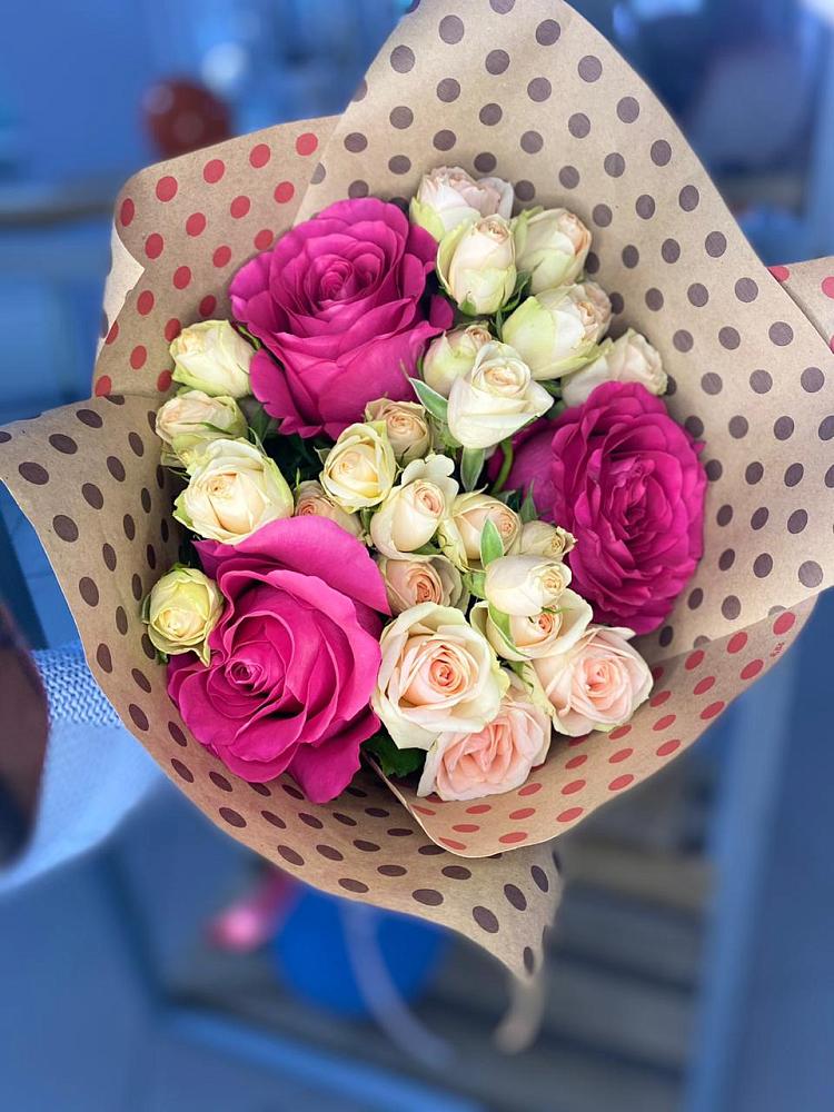 Букет цветов из: Розы в Лесогорском