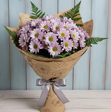Букет цветов из:  Хризантемы в Лесогорском