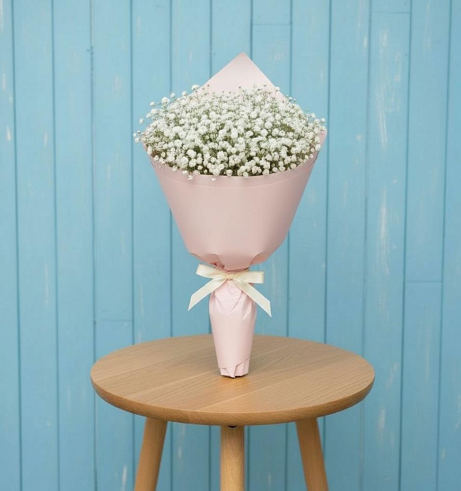 Букет цветов из: Гипсофила в Лесогорском