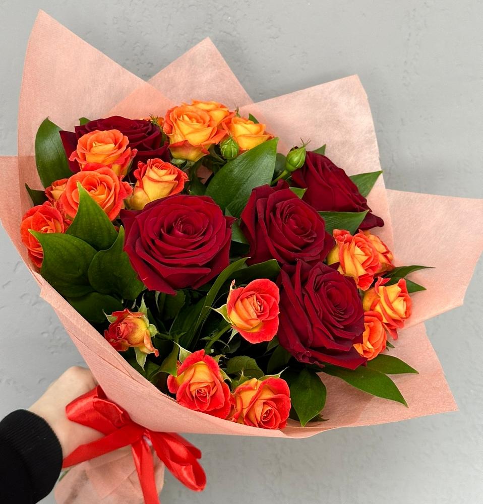 Букет Любовь и восторг в Лесогорском