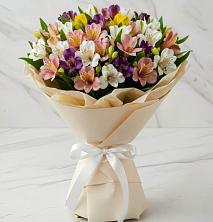 Букет цветов из:  Альстромерии в Лесогорском