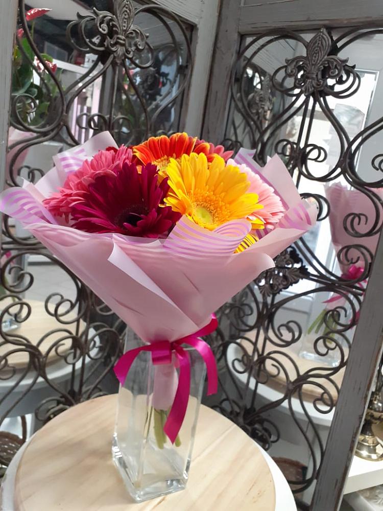 Букет цветов из: Герберы в Лесогорском