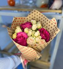 Букет цветов из:  Розы #REPLACE_PRED# Лесогорском