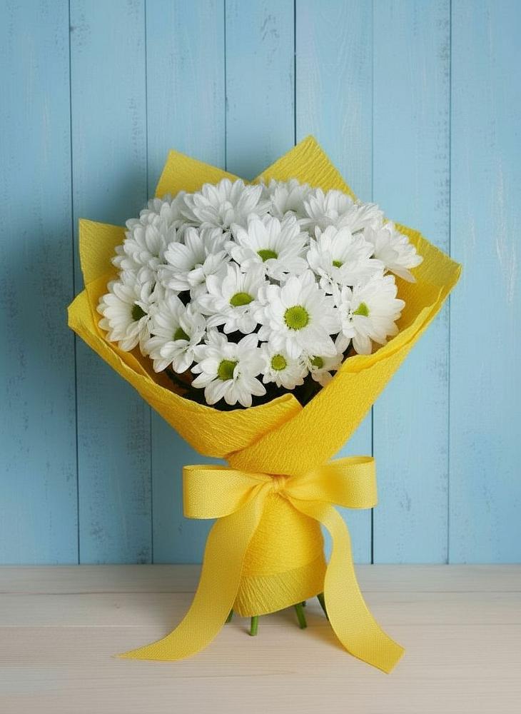 Букет цветов из: Хризантемы в Лесогорском