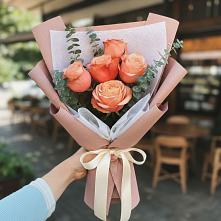 Букет цветов из:  Розы в Лесогорском