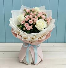 Букет цветов из:  Розы в Лесогорском