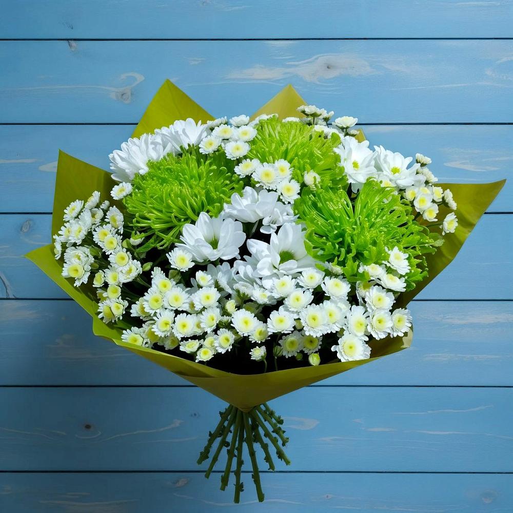 Букет цветов из: Хризантемы в Лесогорском