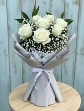 Букет цветов из:  Розы в Лесогорском