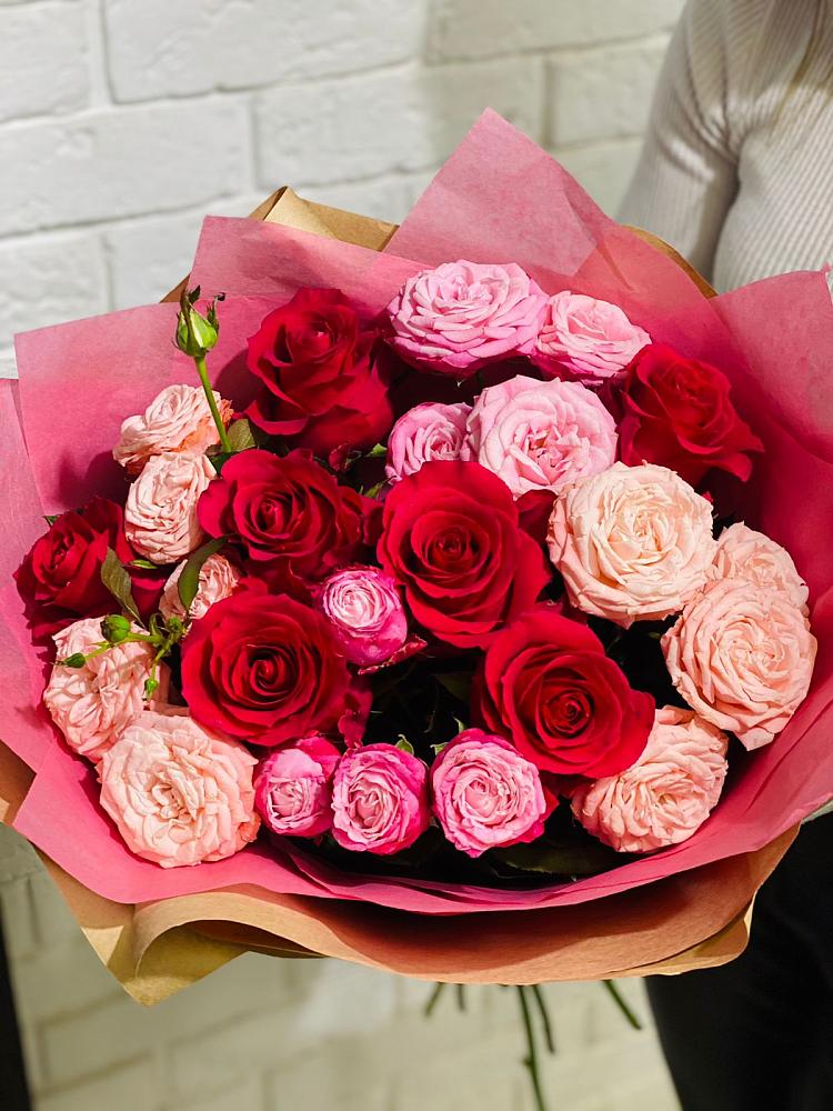 Букет цветов из: Розы в Лесогорском