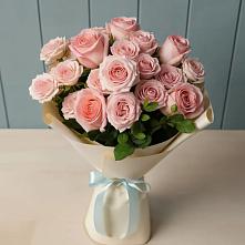 Букет Розовый шарм в Лесогорском
