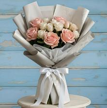 Букет цветов из:  Розы в Лесогорском