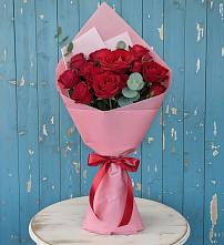 Букет цветов из:  Розы в Лесогорском