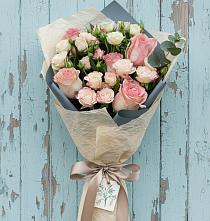 Букет цветов из:  Розы в Лесогорском