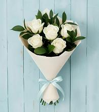 Букет цветов из:  Розы в Лесогорском