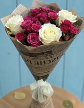 Букет цветов из:  Розы в Лесогорском