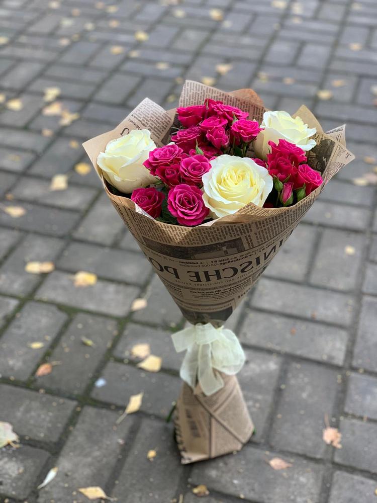 Букет цветов из: Розы в Лесогорском