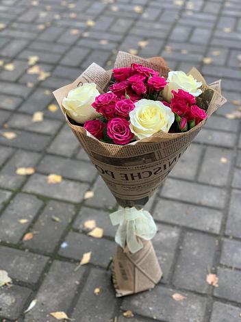 Букет цветов из: Розы в Лесогорском