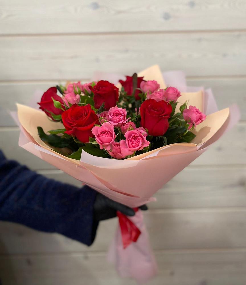 Букет цветов из: Розы в Лесогорском