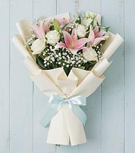 Букет цветов из:  Лилии в Лесогорском