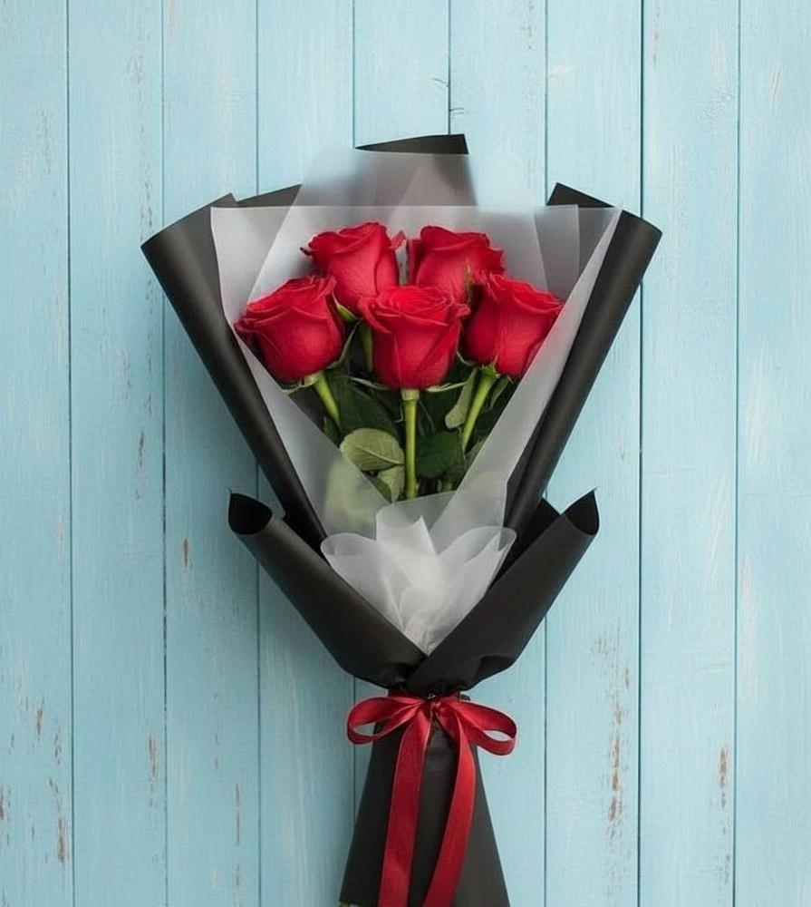 Букет цветов из: Розы в Лесогорском