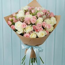 Букет цветов из:  Розы в Лесогорском