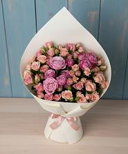 Букет цветов из:  Розы #REPLACE_PRED# Лесогорском