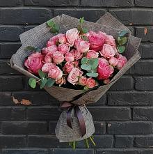 Букет цветов из:  Розы в Лесогорском